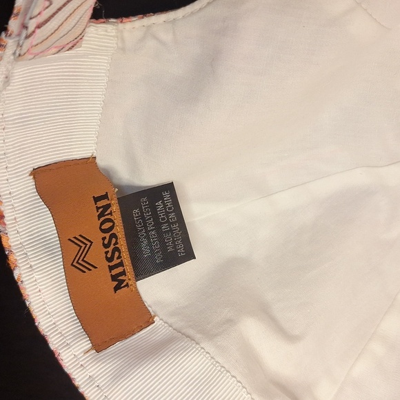 Missoni 6 Panel Chevron Pattern  Baseball Cap NWOT - Picture 5 of 11